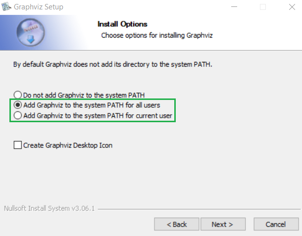 Graphviz Installation PATH Variable