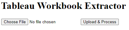 Flask Output Download Button